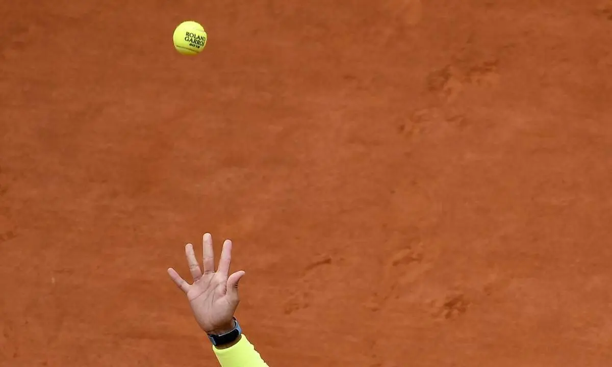 Nadal en Roland Garros. - EFE