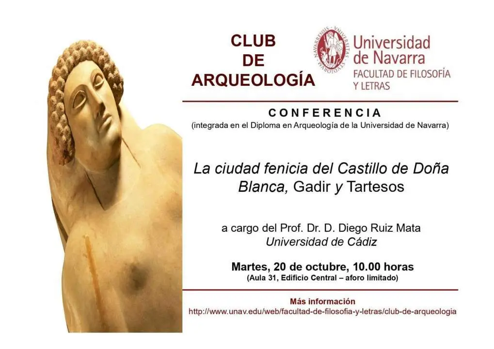 conferencias sobre el Castillo de Do&ntilde;a Blanca en la Universidad de Navarra. - Viva