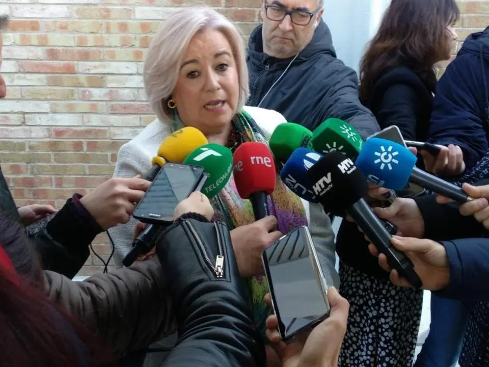 La delegada de Salud en Huelva, Manuela Caro. - EP