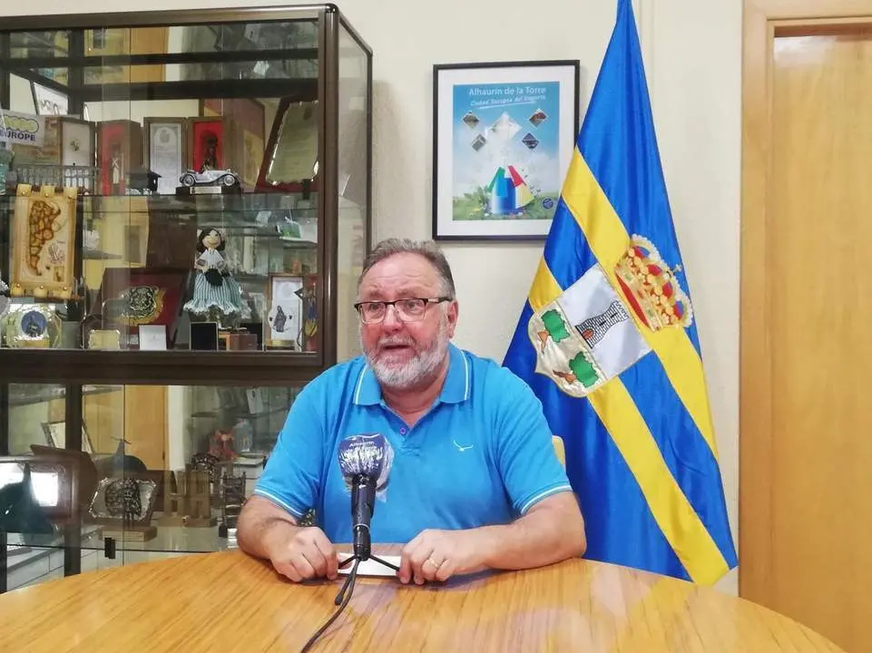 El alcalde de Alhaur&iacute;n de la Torre, Joaqu&iacute;n Villanova. - ep