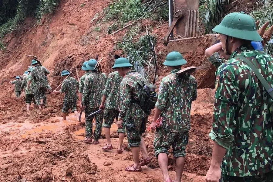 Inundaciones en Vietnam. - EFE