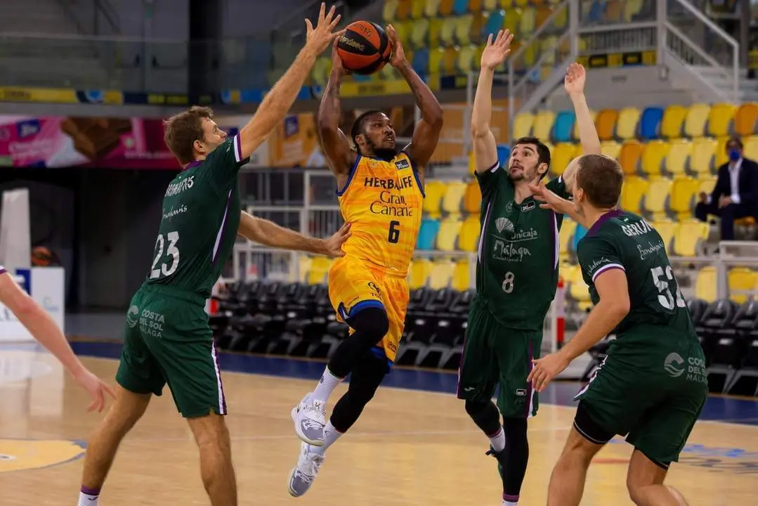 Unicaja sigue en racha y consigue la victoria frente al Gran Canarias (80-84)