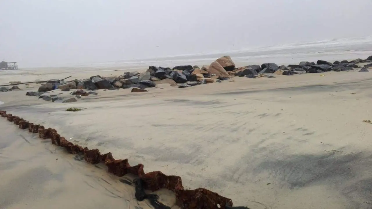 Matalasca&ntilde;as tras un temporal. - VH