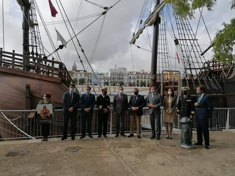 Quinto centenario de la primera vuelta al mundo. - VS