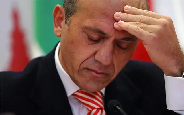 Jos&eacute; Mar&iacute;a Del Nido durante su etapa como presidente del Sevilla. - EFE