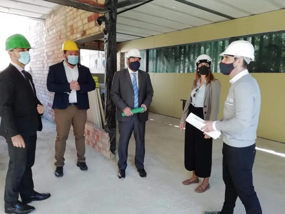 Visita de Javier Mill&aacute;n a El Rubio. - JUNTA