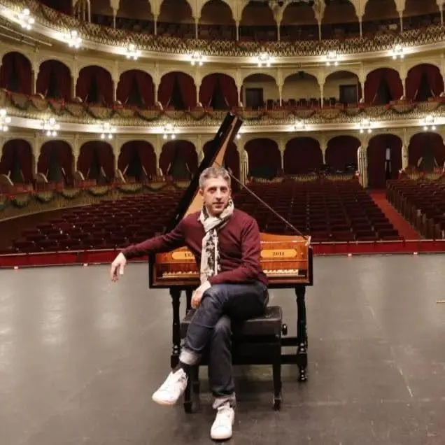 El pianista Alejandro Casal. - ICAS