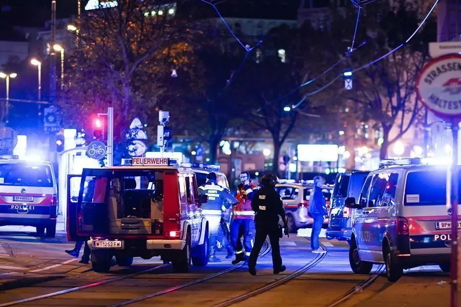 Al menos "un terrorista islamista" particip&oacute; en ataque en Viena con 4 muertos