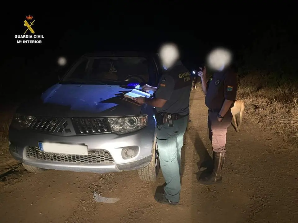 Detenci&oacute;n de un cazador furtivo en Lora. - GC