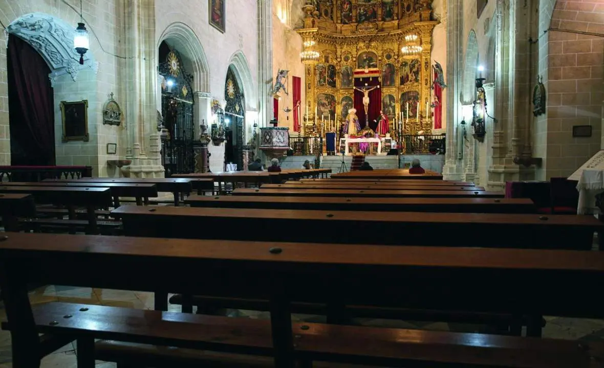 Una imagen del interior de la iglesia de San Marcos.  - Oliverio Ruiz