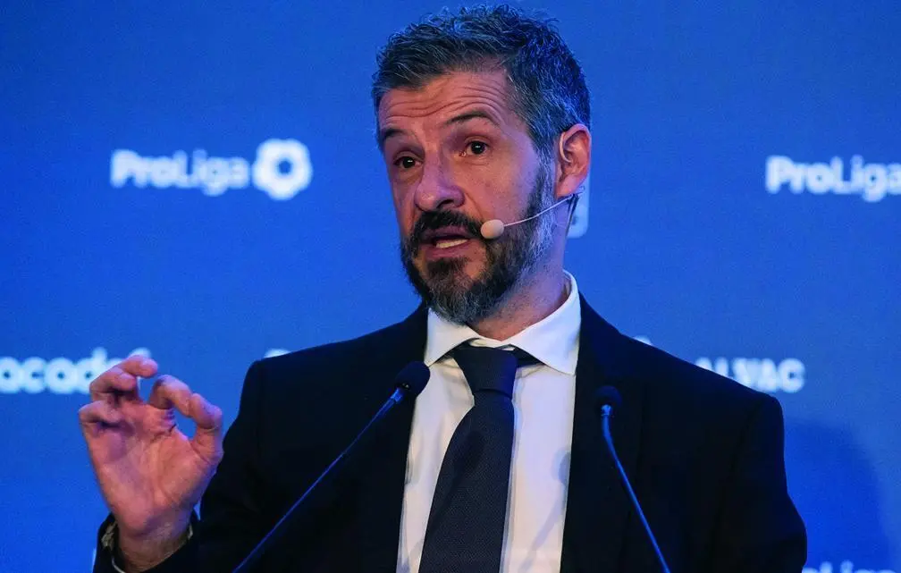 David Jim&eacute;nez, presidente de Proliga - Proliga