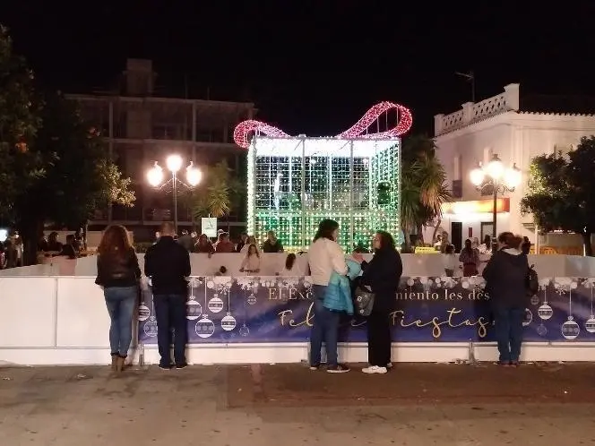 Luces navide&ntilde;as de Los Barrios. - AI