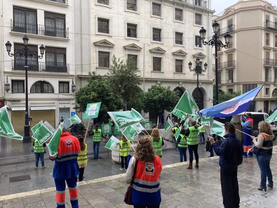 Concentraci&oacute;n de enfermeros de Urgencias en el SAS. - EP