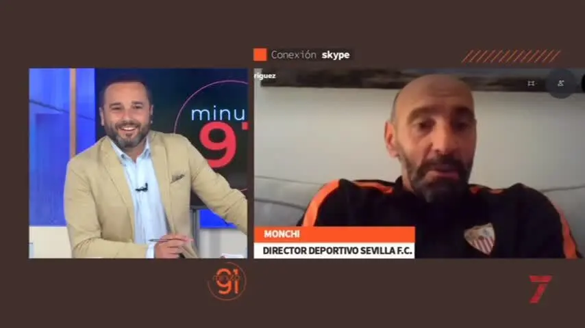 Monchi sobre la Liga de Campeones: "Podemos so&ntilde;ar en Europa"