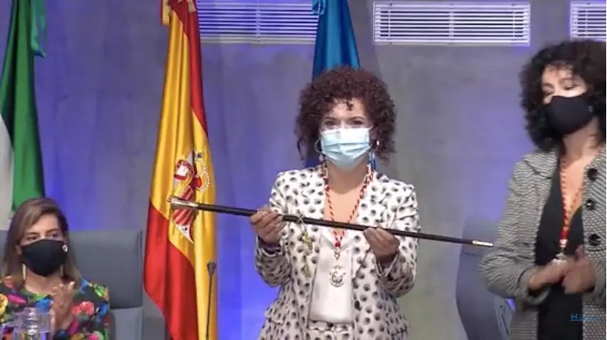 La nueva presidenta de la Diputaci&oacute;n de Huelva. - 