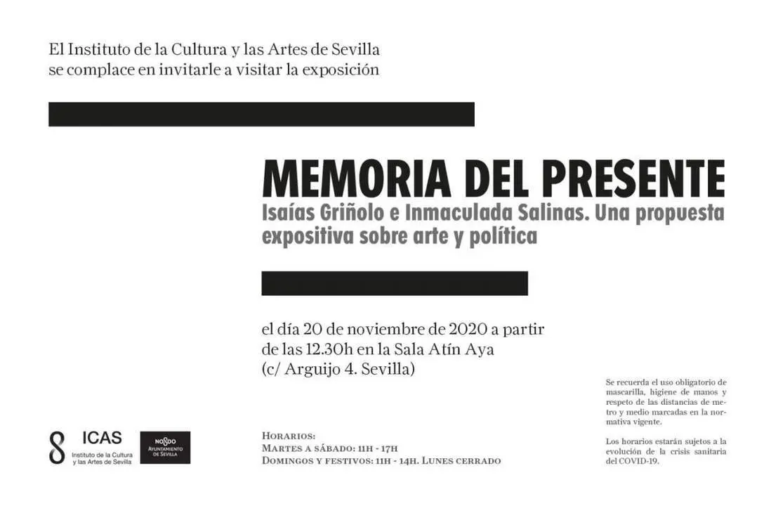 La invitaci&oacute;n a la muestra. - Viva
