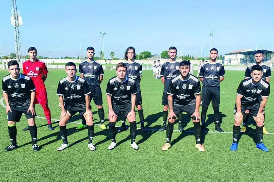 Once inicial del equipo juvenil A del Atl?tico Sanluque?o en Huelva - ASCF