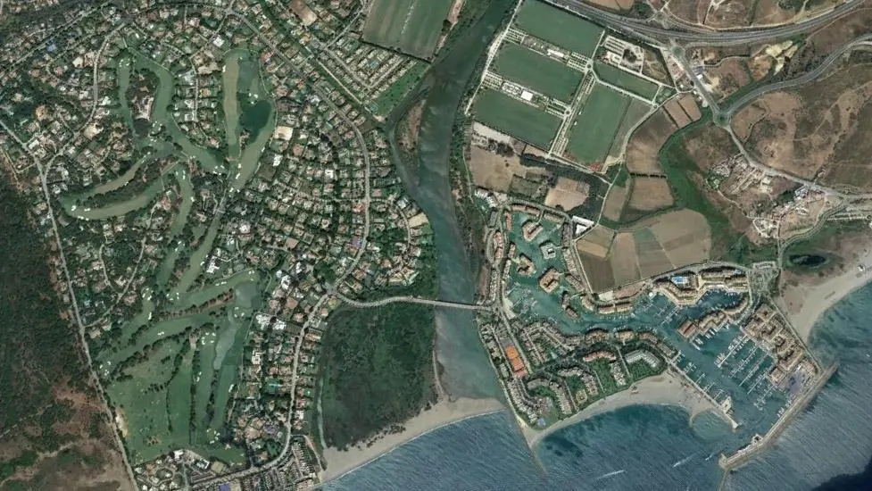 Vista a&eacute;rea de Sotogrande. - A. I.