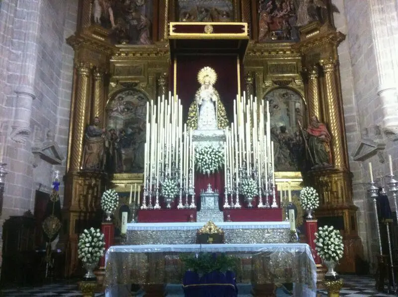 La Esperanza de la Yedra, en San Miguel, en 2011.  - Hermandad de la Yedra