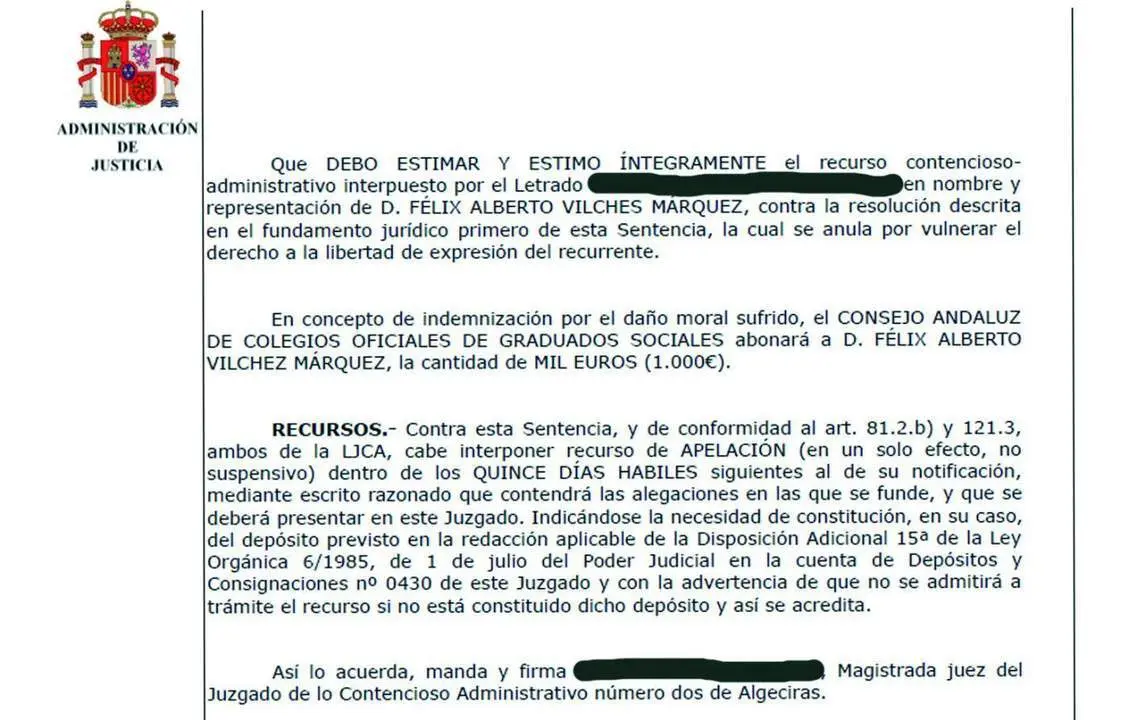Extracto de la sentencia. - AI