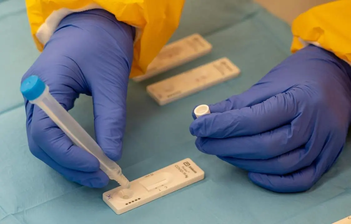 Test de coronavirus. - Eduardo Briones / Europa Press