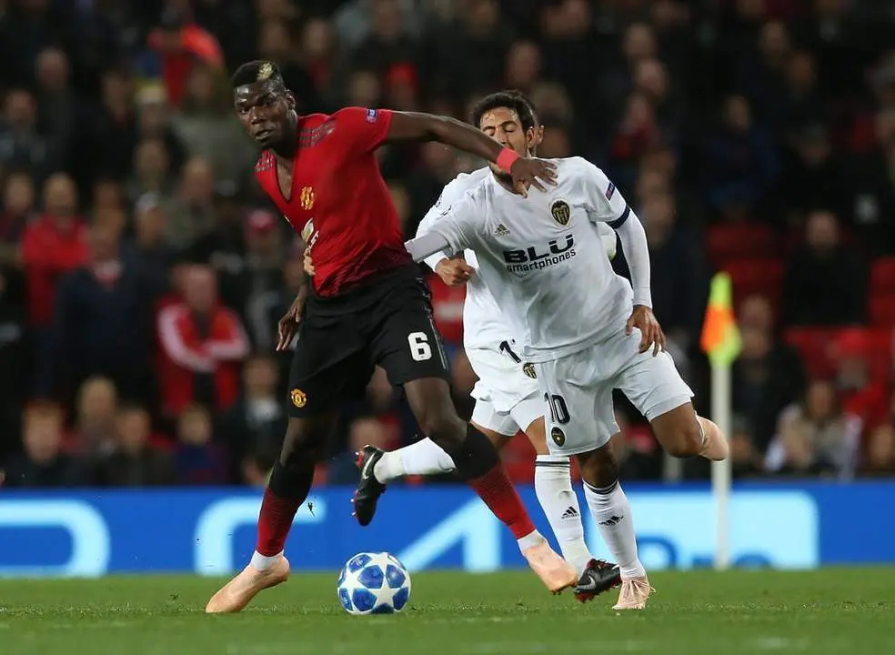 Pogba y Parejo. - EFE