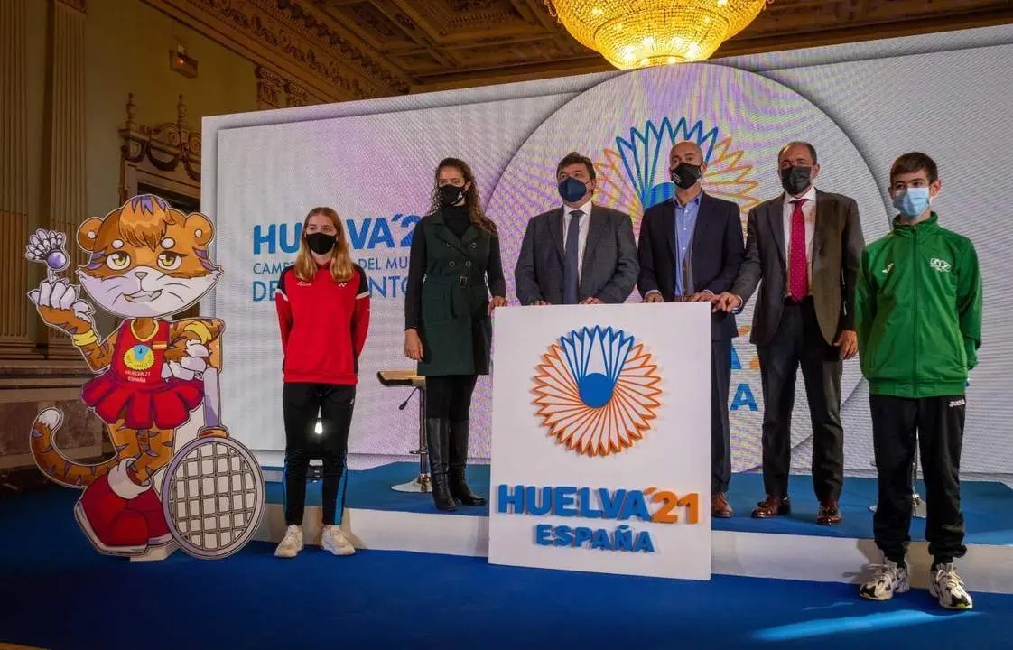 Presentaci&oacute;n del logo y la mascota del Mundial de B&aacute;dminton. - JULI&Aacute;N P&Eacute;REZ / EFE