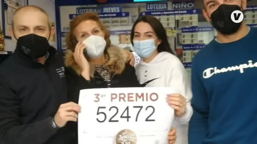 El 52.472, tercer premio de la Loter&iacute;a de Navidad, deja 45 millones de euros Barbate