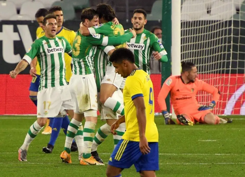 Imagen del Real Betis - C&aacute;diz.  - efe