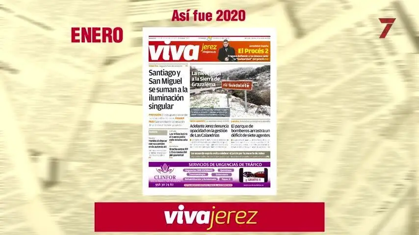 2020 en im&aacute;genes a trav&eacute;s de las portadas de Viva Jerez