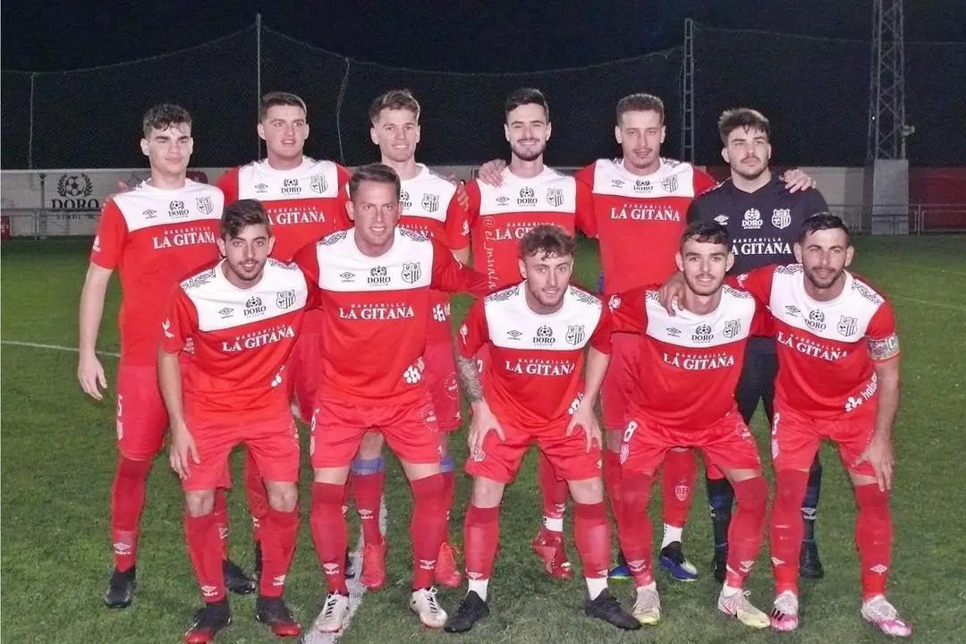 Once inicial que present&oacute; la UD Algaida en este amistoso - Muala