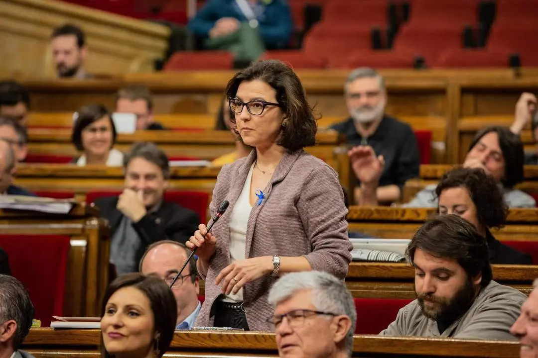 La portavoz socialista en el Parlament de Catalu&ntilde;a, Eva Granados. - EP