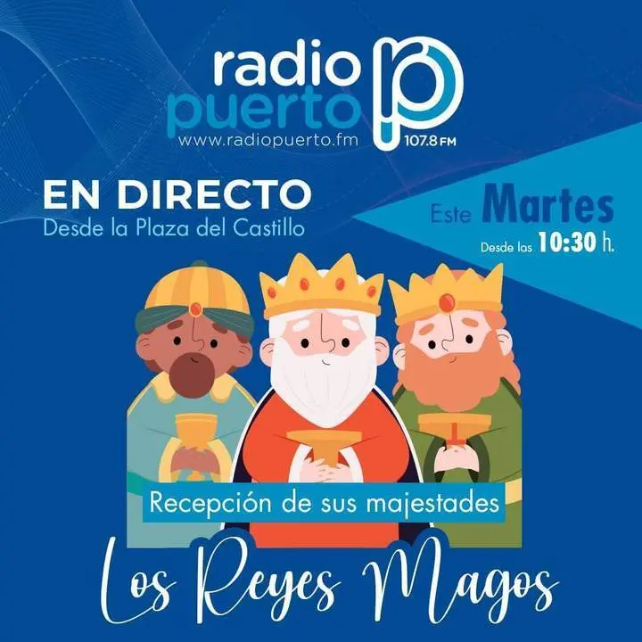 Los reyes magos en radio puerto. - Viva