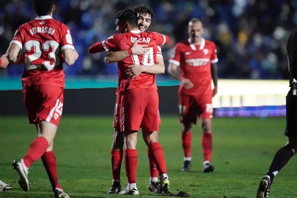 Imagen del Linares - Sevilla.  - sfc