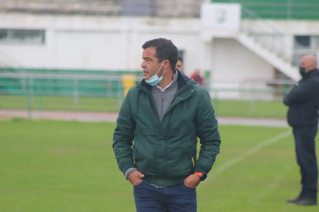 P&eacute;rez Herrera, este pasado domingo en el Navarro Flores de Rota. - xerezdfc.com
