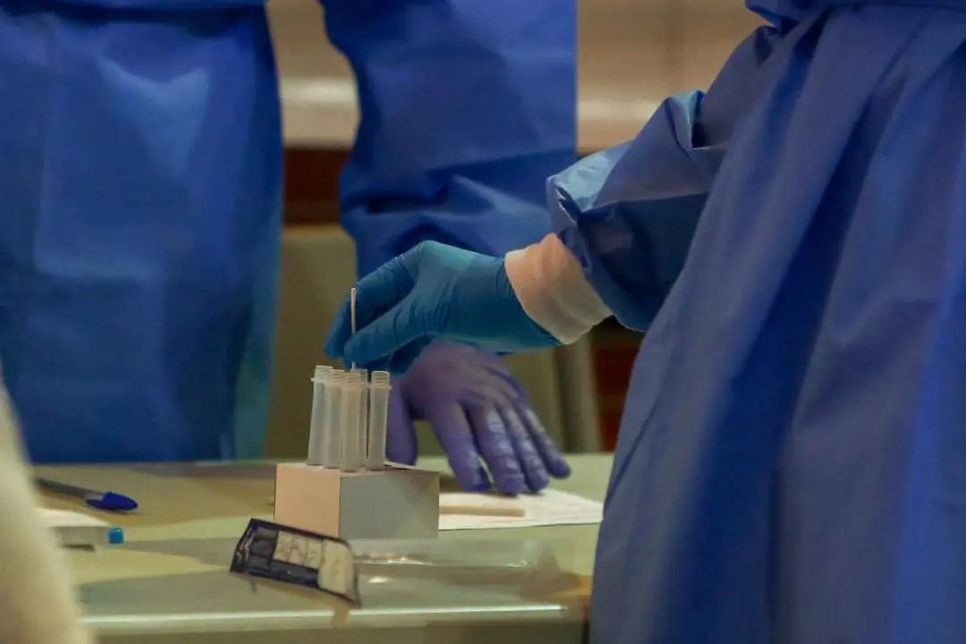 Test de coronavirus. - Archivo
