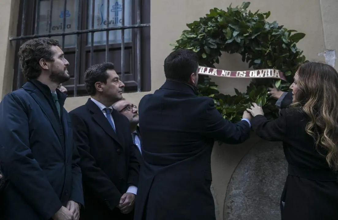 Imagen de archivo de uno de los homenajes en Don Remondo. - EP