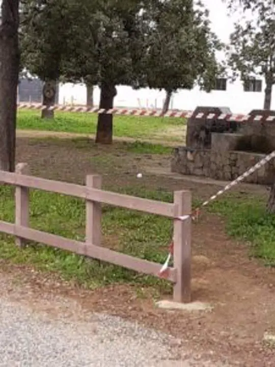 Parque precintado. - EP