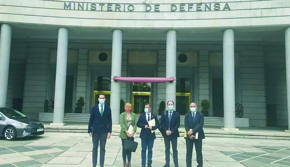 Visita de la misiva de Ja&eacute;n al Ministerio - VIVA JA&Eacute;N