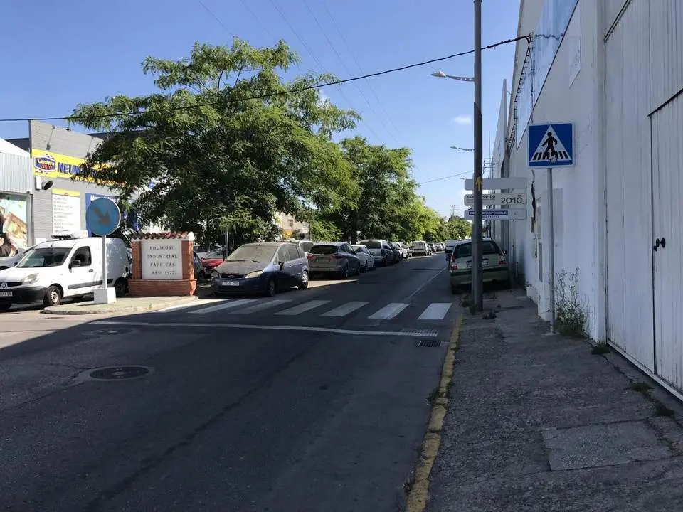 Calle Ferrocarril. - 