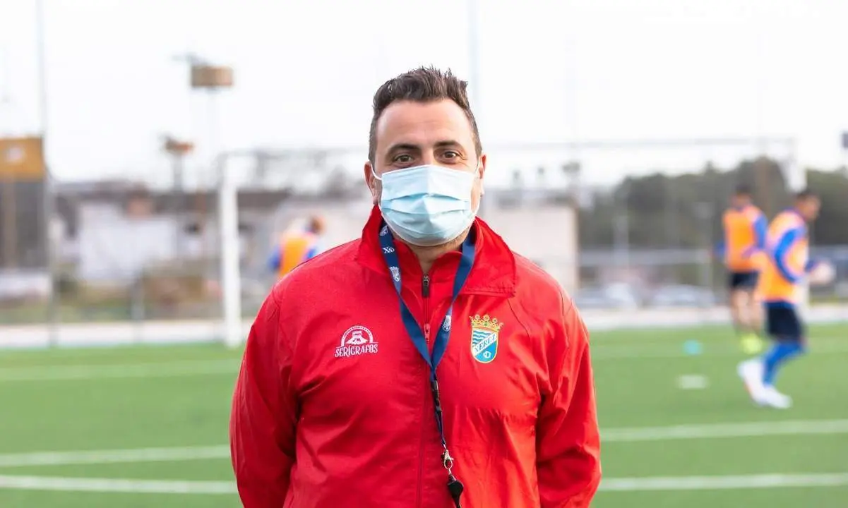 Joaqu&iacute;n Poveda, durante uno de los entrenamientos de esta semana - Cristo Garc&iacute;a