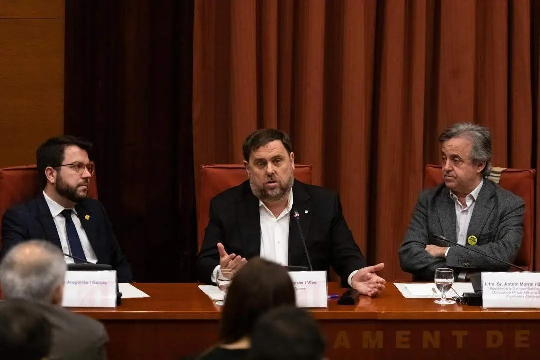 El exvicepresidente de la Generalitat encarcelado, Oriol Junqueras. - Europa Press