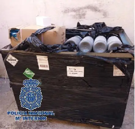Las botellas del gas de la risa. - CNP