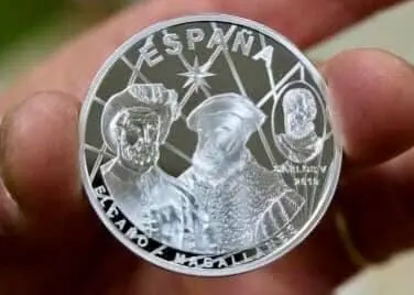 Moneda conmemorativa del V Centenario. - Informaci&oacute;n.