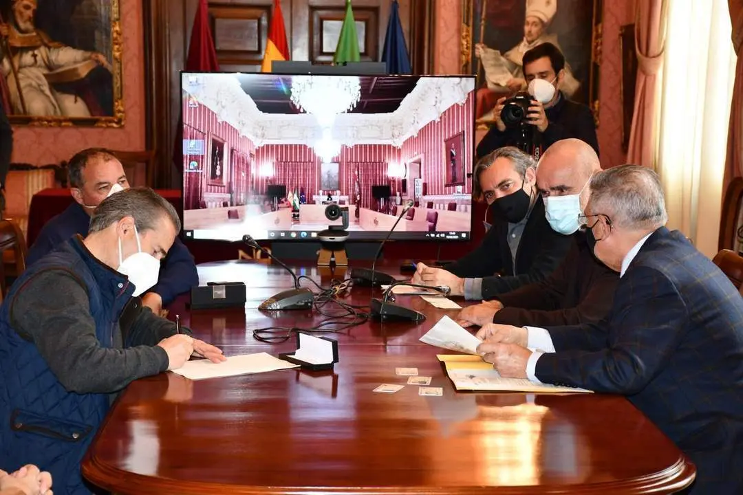 Reuni&oacute;n de Emvisesa. - Ayto