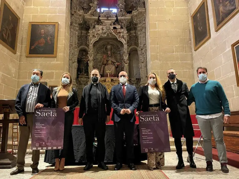 PRESENTACI&Oacute;N CARTEL V EXALTACI&Oacute;N A LA SAETA. - Viva
