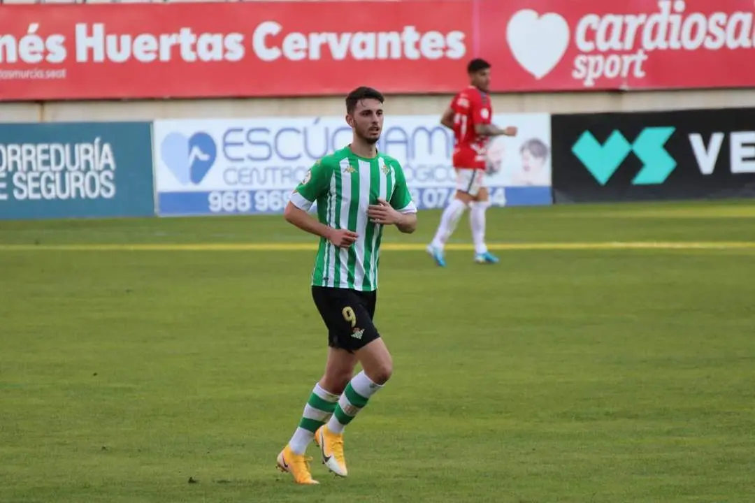 Imagen del delantero del Betis Deportivo, Ra&uacute;l Garcia de Haro. - rbb