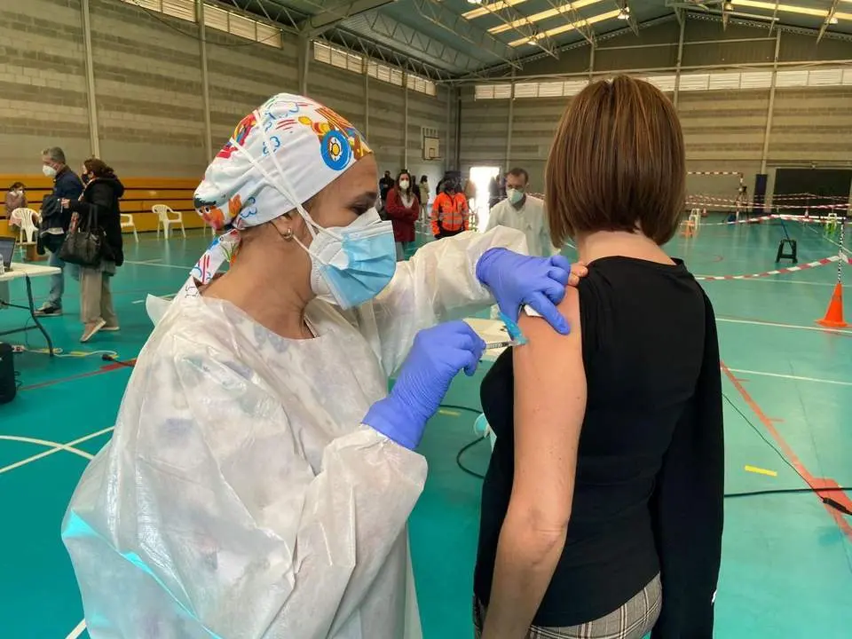 Vacunaci&oacute;n del personal docente de la provincia de C&aacute;diz. - 
