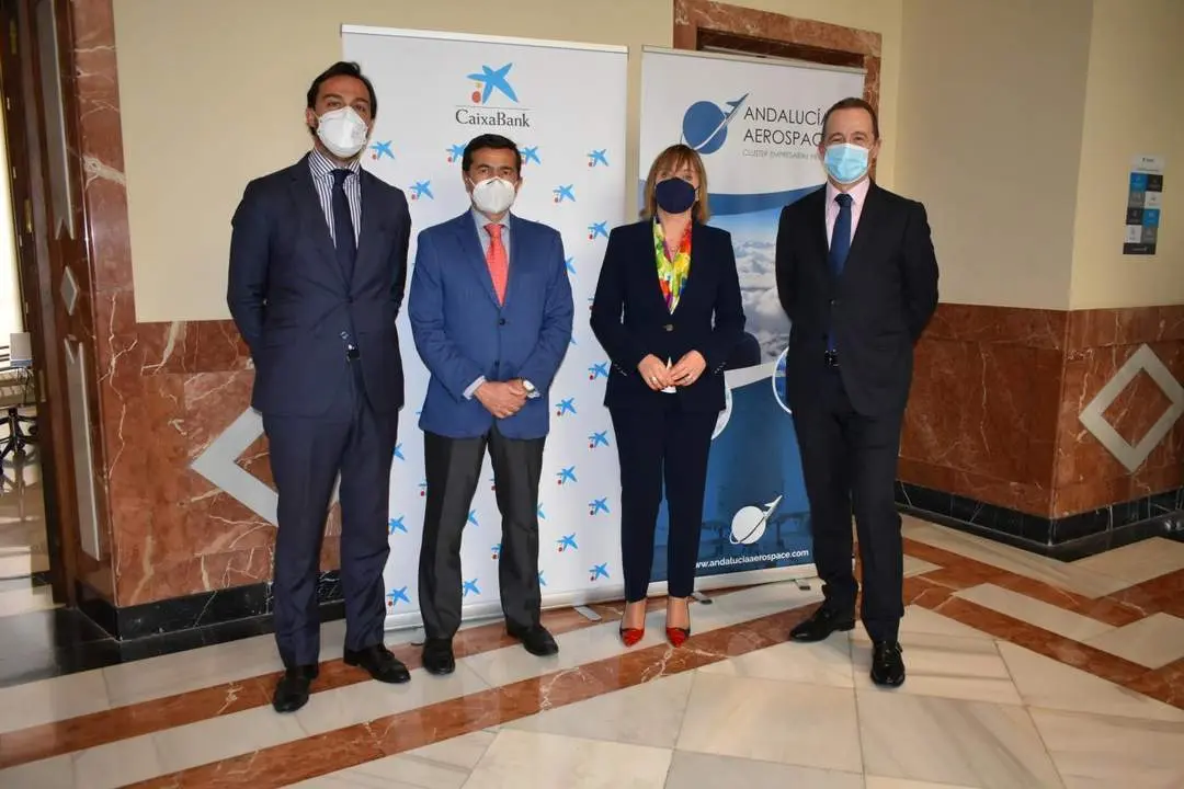 CaixaBank se incorpora al cl&uacute;ster empresarial Andaluc&iacute;a Aerospace. - A.I.