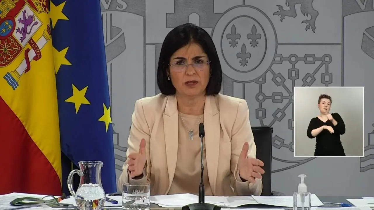 La ministra de Sanidad, Carolina Darias. - ep
